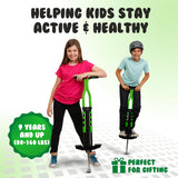 Pogo Stick for Kids - Pogo Sticks for Ages 9 and Up, 80 to 160 Lbs - Pro Sport Edition, Quality, Easy Grip, Pogostick for Hours of Wholesome Fun
